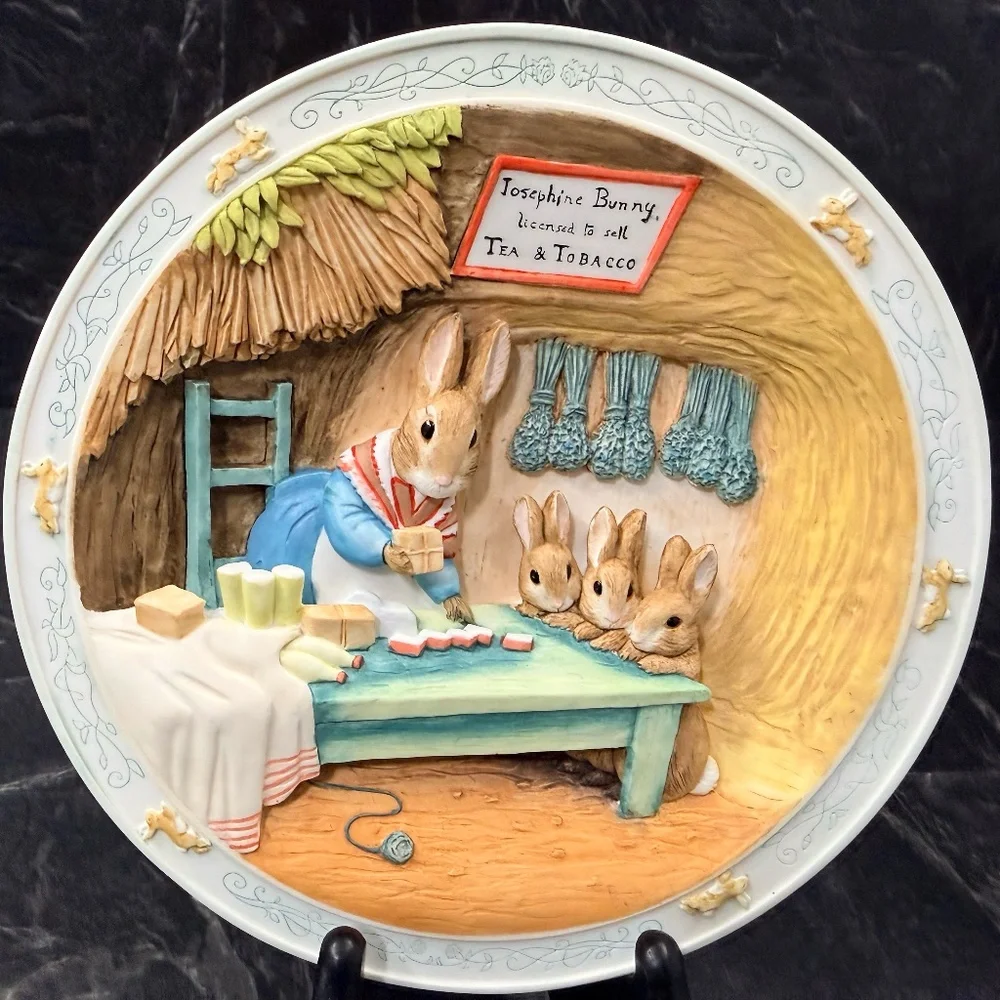 1995 THE BRADFORD EXCHANGE “Rosemary tea and Lavender” Plate #A1110